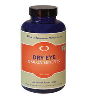 Dry Eye Omega Benefits bottle